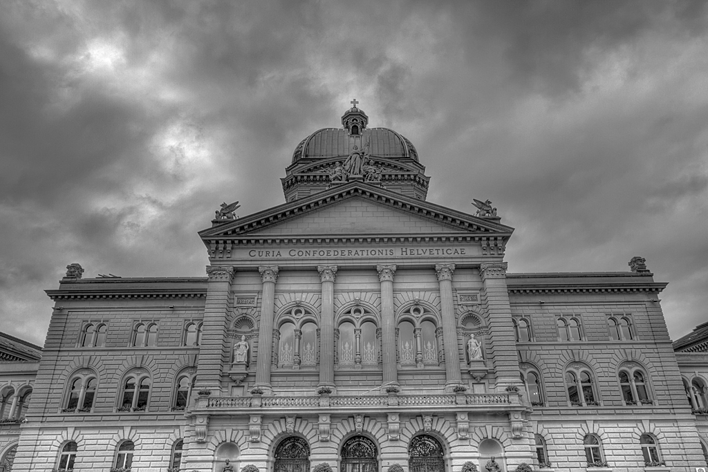 bern bundeshaus bern-city, bern, switzerland, urbanexploration, schwarz-weiss, bw, hdr hdri tonemapped