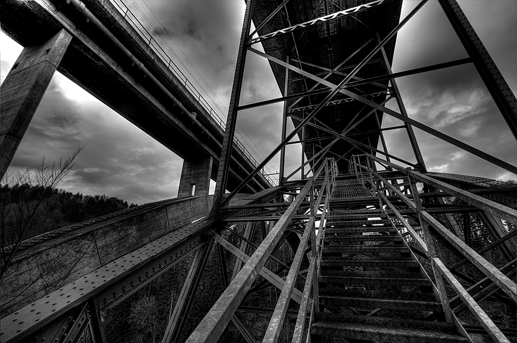 Under the bridge Schwarzwasserbrücke under the bridge hdr hdri urbanexploration urban exploration schweiz bern switzerland
