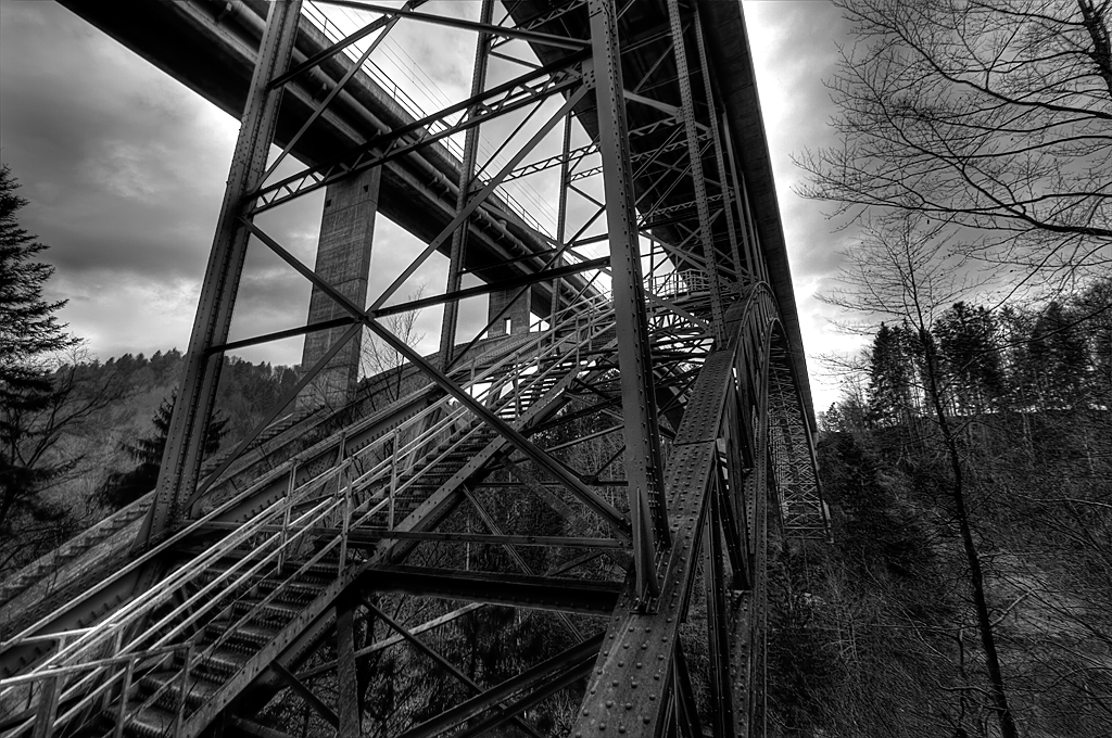 Under the bridge Schwarzwasserbrücke under the bridge hdr hdri urbanexploration urban exploration schweiz bern switzerland