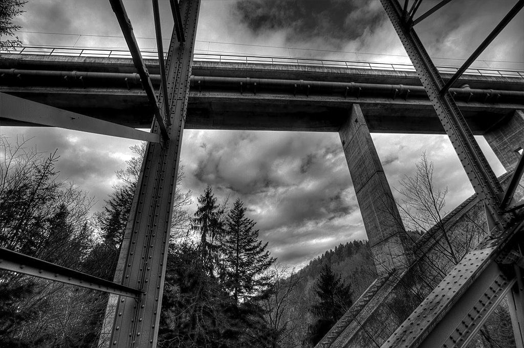 Under the bridge Schwarzwasserbrücke under the bridge hdr hdri urbanexploration urban exploration schweiz bern switzerland