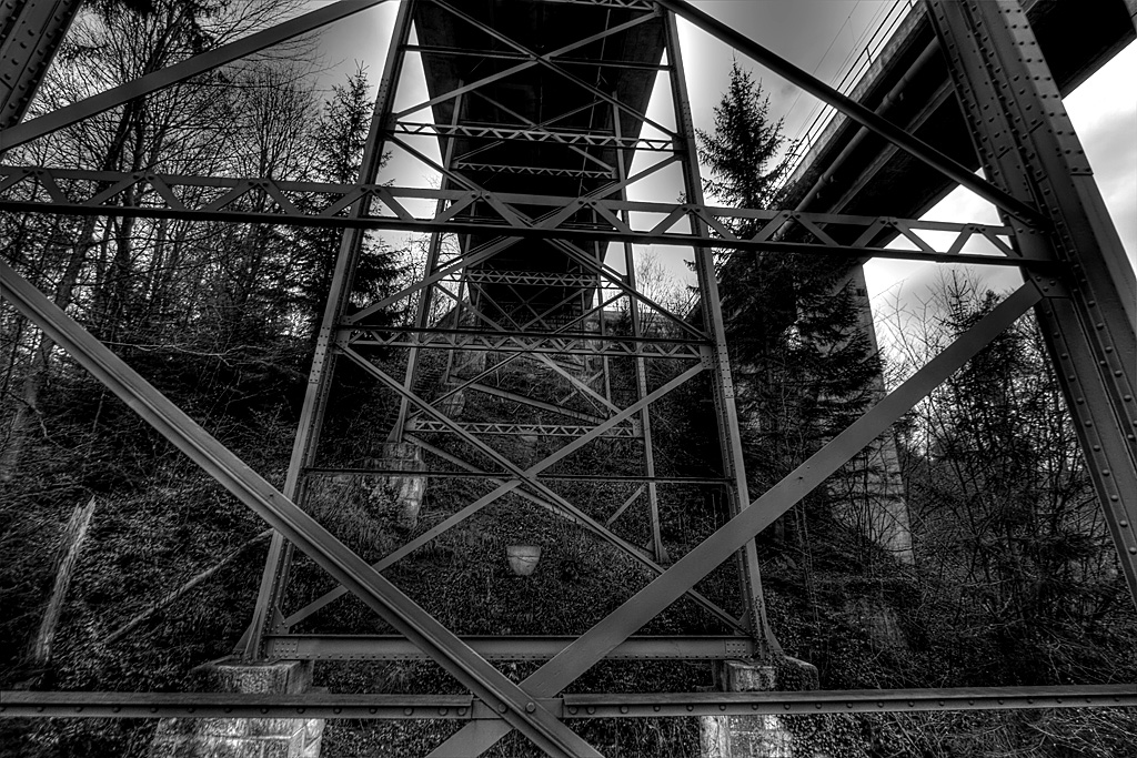 Under the bridge Schwarzwasserbrücke under the bridge hdr hdri urbanexploration urban exploration schweiz bern switzerland